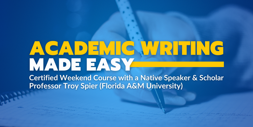 Academic Writing | Kurs z profesorem z USA