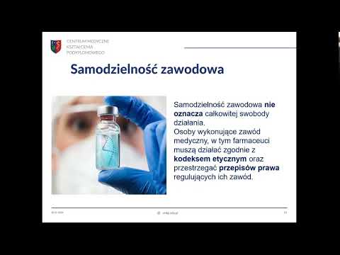 Różwój kompetencji zawódów medycznych - walka czy współpraca? - Dr n. praw. Iwona Wrześniewska-Wal