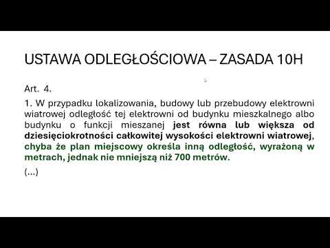 "Wpływ planowania przestrzennego na rozwój lądowej energetyki wiatrowej" - dr Karina Pilarz