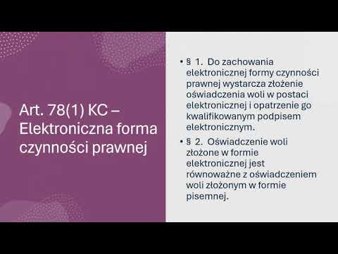 Dostosowywanie prawa polskiego do cyfryzacji sektora gospodarczego