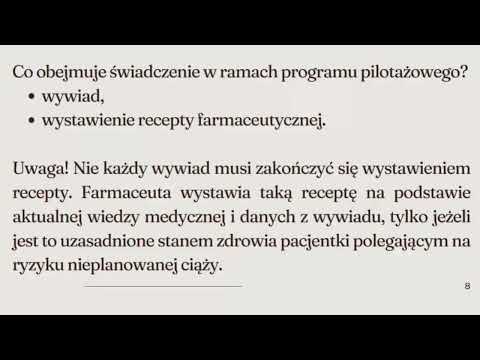 Udział farmaceutów w dostępności antykoncepcji awaryjnej dla pacjentek - Patrycja Pieszczek-Bober